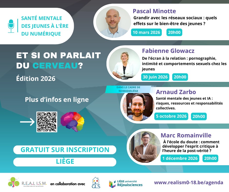 Visuel du cycle Et si on parlait du cerveau ? – édition 2026