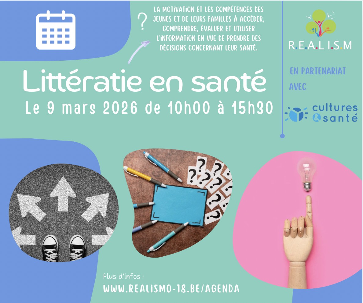Journée Littératie en santé (LS) – Cultures&Santé x REALiSM