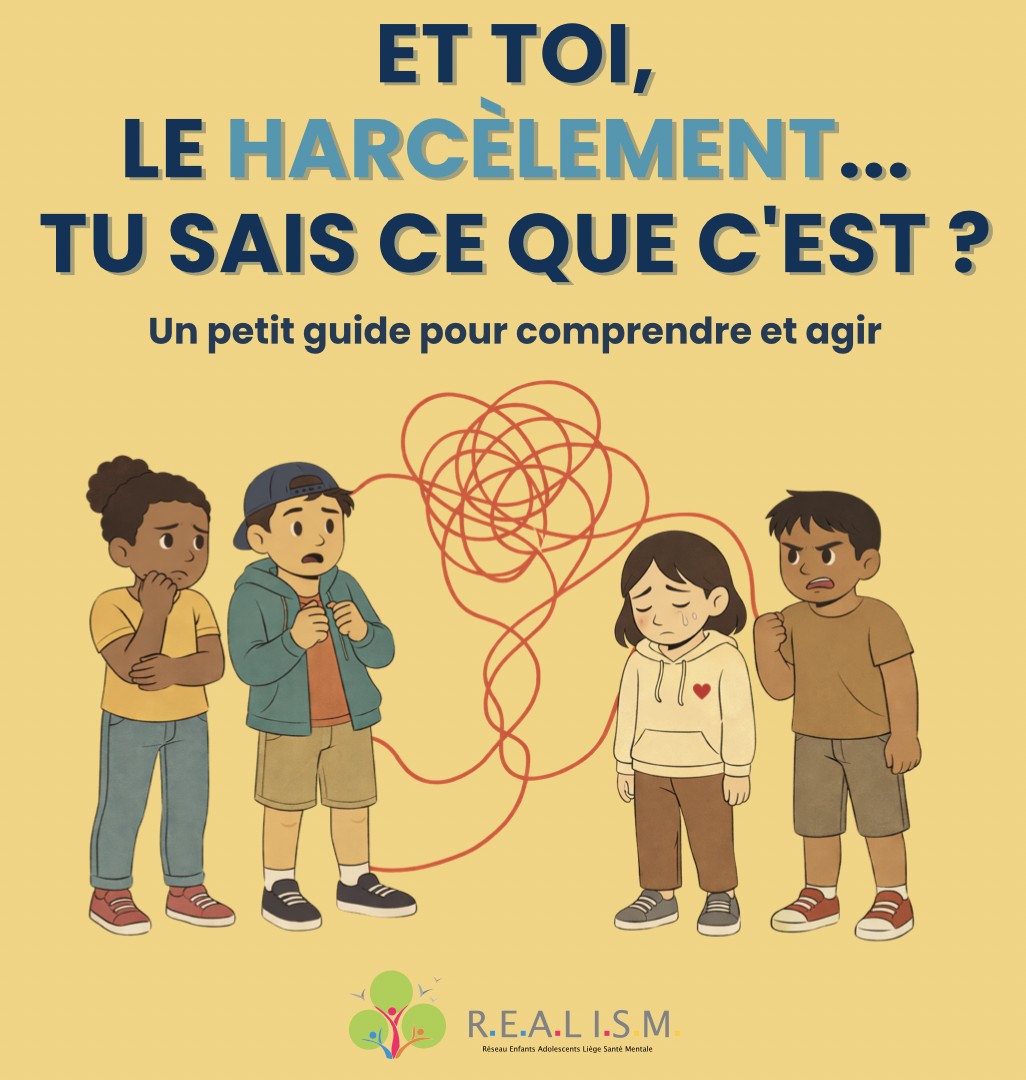 Couverture du livret : Et toi, le harcèlement… tu sais ce que c’est ?
